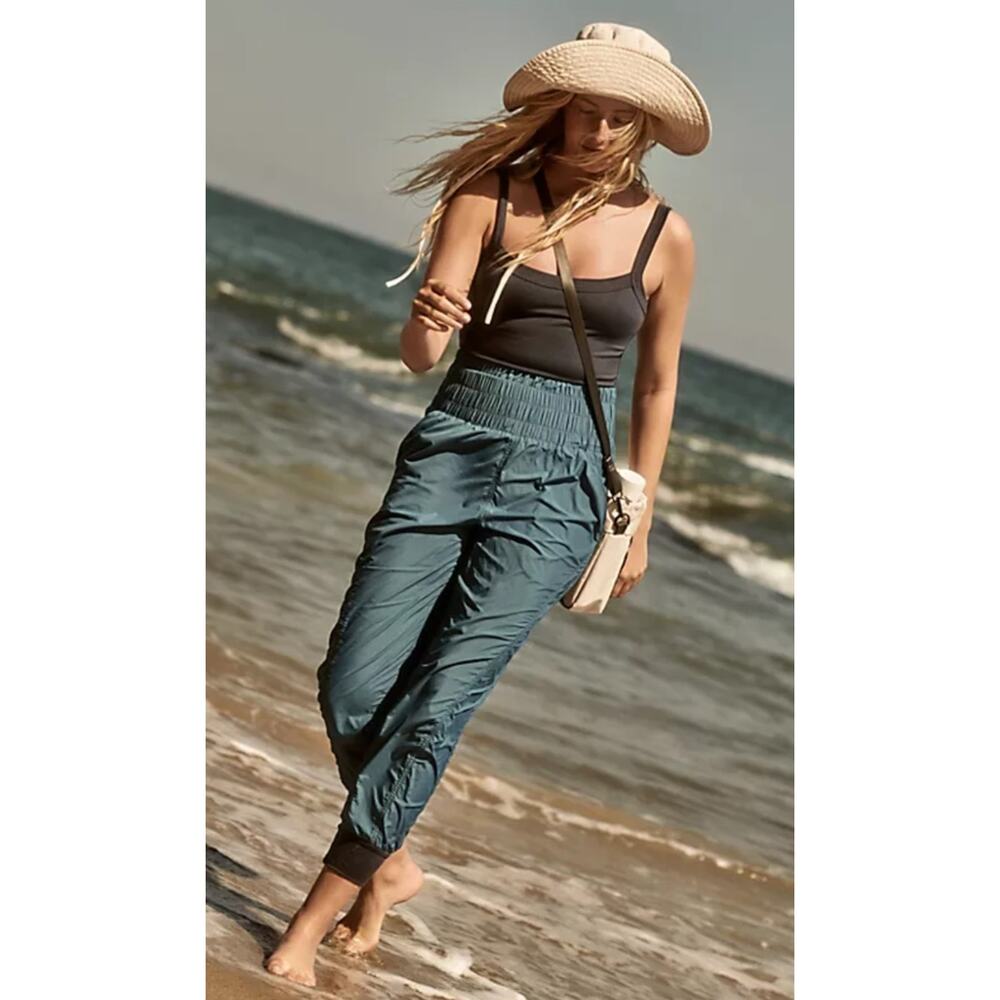 Free People Blue Jumpsuit Casual Style